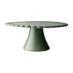 Tulipa cake plate Ø30 cm, Verona green