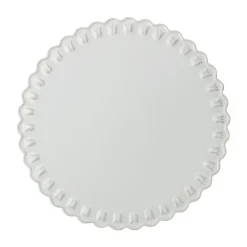 Tulipa cake plate Ø30 cm, White
