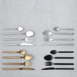 Tvis cutlery set 16 pieces, gold