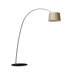 Twiggy Wood floor lamp, Black