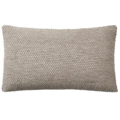 Twine cushion 50x80 cm, Beige grey
