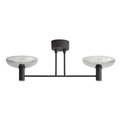 Ufo Long ceiling lamp, Black
