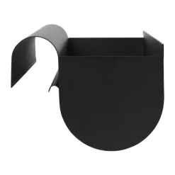 Uma balcony box medium 45 cm, Black