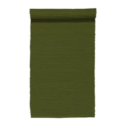 Uni table runner 45x150 cm, Dark olive green