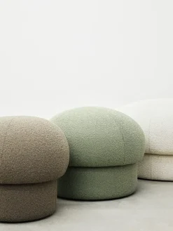 Uno pouf Ø65 cm, Cream