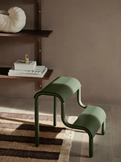 Up step stool, Forest Green