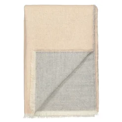 Venice throw, White-nude