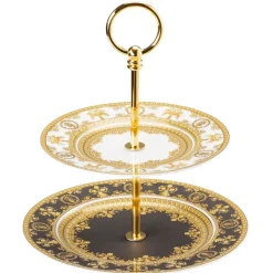 Versace I love Baroque cake stand, 2 tier