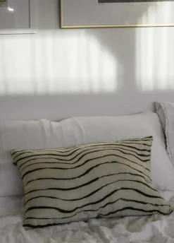 Våg pillowcase 38x58 cm, Black