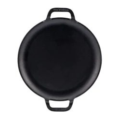 Victoria Comal frying pan two handles pre-seasoned, Ø25 cm → Ø25 cm