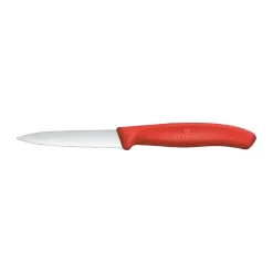 Victorinox Swiss Classic serrated paring knife 8 cm, Red