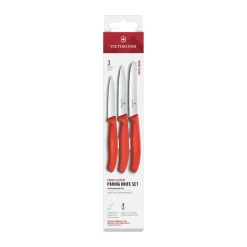 Victorinox Swiss Classic paring knife set, 3 pieces, Black