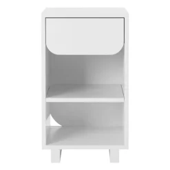Vidja bedside table, White