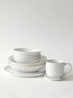 Vince deep plate Ø22.5 cm, White