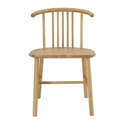 VIOR dining chair, Lacquered oak