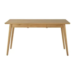VIOR dining table 90x120 cm, Lacquered oak