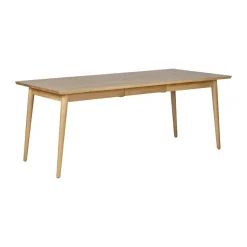 VIOR dining table 90x200 cm, Lacquered oak