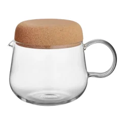 Viva teapot with cork lid 1.2 L, Clear