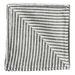 Washed linen napkin, Grey-white