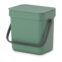 Waste bin Sort & Go 3 L, Fir Green