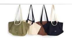 Weekend Bag No 2 bag S 26x56 cm, Milk chocolate