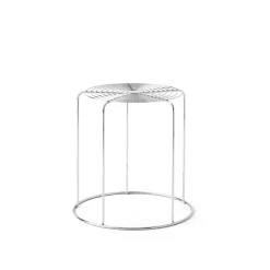 Wire VP11 stool, Stainless steel