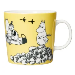 Yellow Moomin mug special, 40 cl