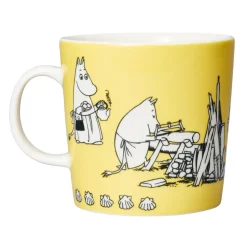 Yellow Moomin mug special, 40 cl