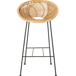 Yonne bar stool rattan, nature