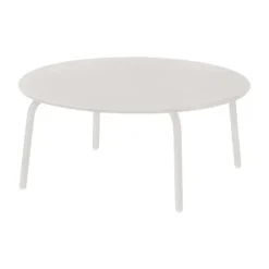 YUA lounge table Ø80 cm, Silk grey