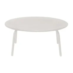 YUA lounge table Ø80 cm, Silk grey
