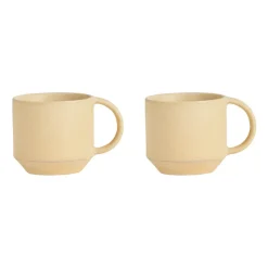 Yuka espresso cup 2-pack, Butter