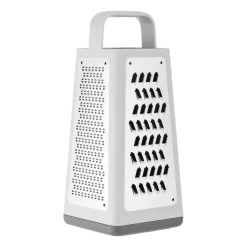 Z-cut torn grater, grey