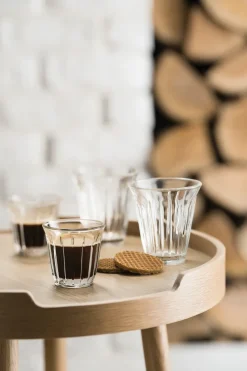 Zinc espresso glass 10 cl 6-pack, Clear