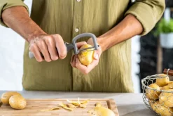 Zwilling 2-in-1 peeler in plastic, Grey