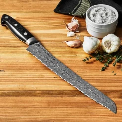 Zwilling Kramer Euro Stainless bread knife 26 cm, Damascus-black