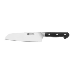 Zwilling Pro santoku knife 18 cm, Black-stainless steel